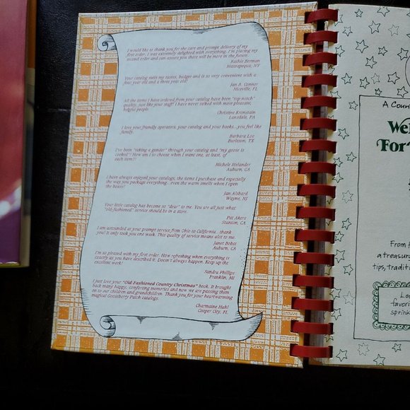 Welcome Home for the Holidays Cookbook [ Gooseberry Patch ] Used - Good - Picture 7 of 7